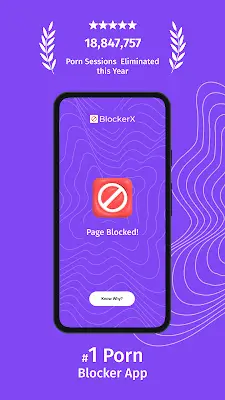 BlockerX: Porn Blocker/ NotFap ekran görüntüsü 1