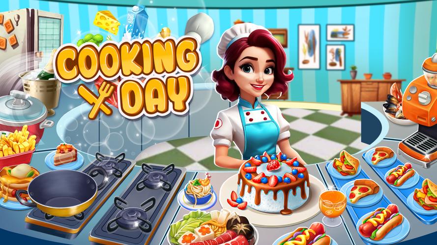 Cooking Day Master Chef Games экрана 1