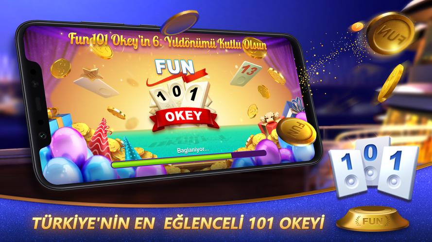 Fun 101 Okey® 스크린 샷 4