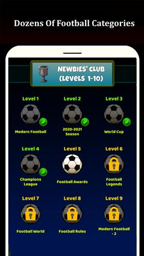 Football Quiz Game 2024 ကိုဖန်သားပြင်3