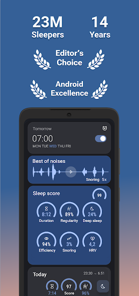 Sleep as Android: Despertador captura de pantalla 1
