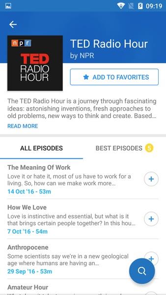 Podcast App -  Podcasts Screenshot 3