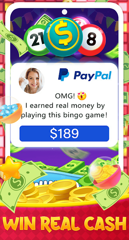 Bingo Crush: Play for Cash captura de pantalla 1
