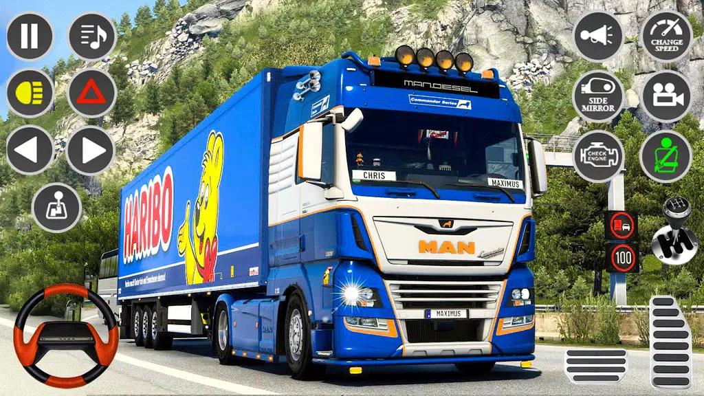 Real Truck Parking Truck Drive Screenshot 3