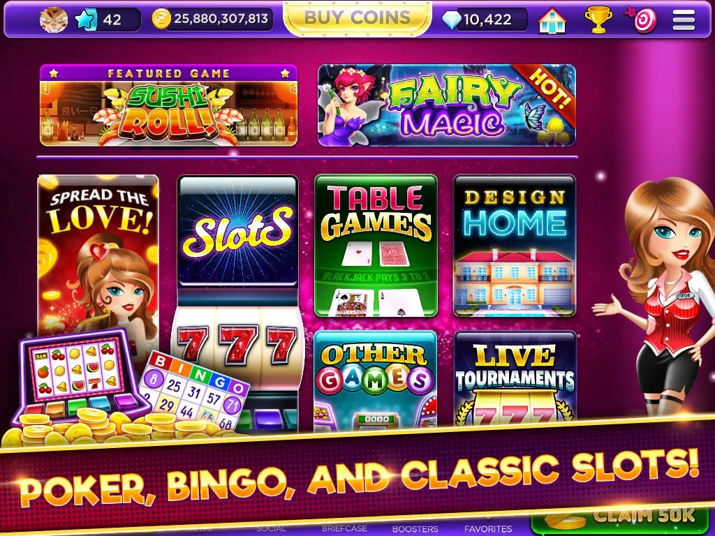 Glamour Casino - Home Designer Slots ảnh chụp màn hình 2