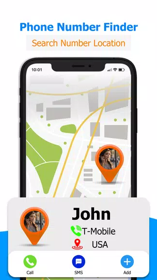 ภาพหน้าจอ GPS Mobile Number locator App 4