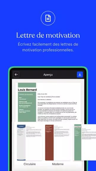 CV.fr : Créer un CV pro Screenshot 2