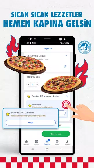 Domino's Pizza Türkiye屏幕截圖3