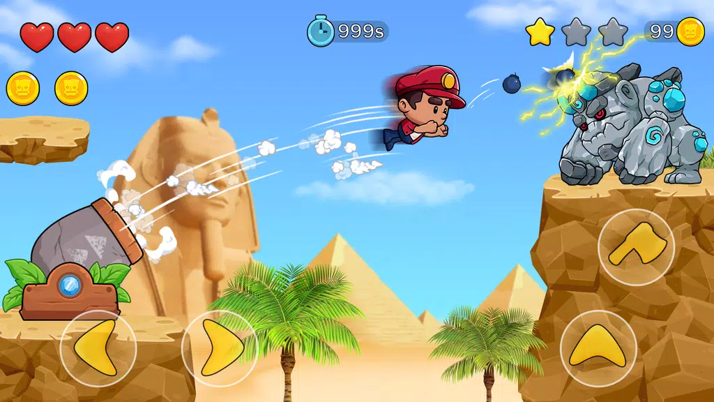 ภาพหน้าจอ Super Jungle Bros: Tribe Boy 4