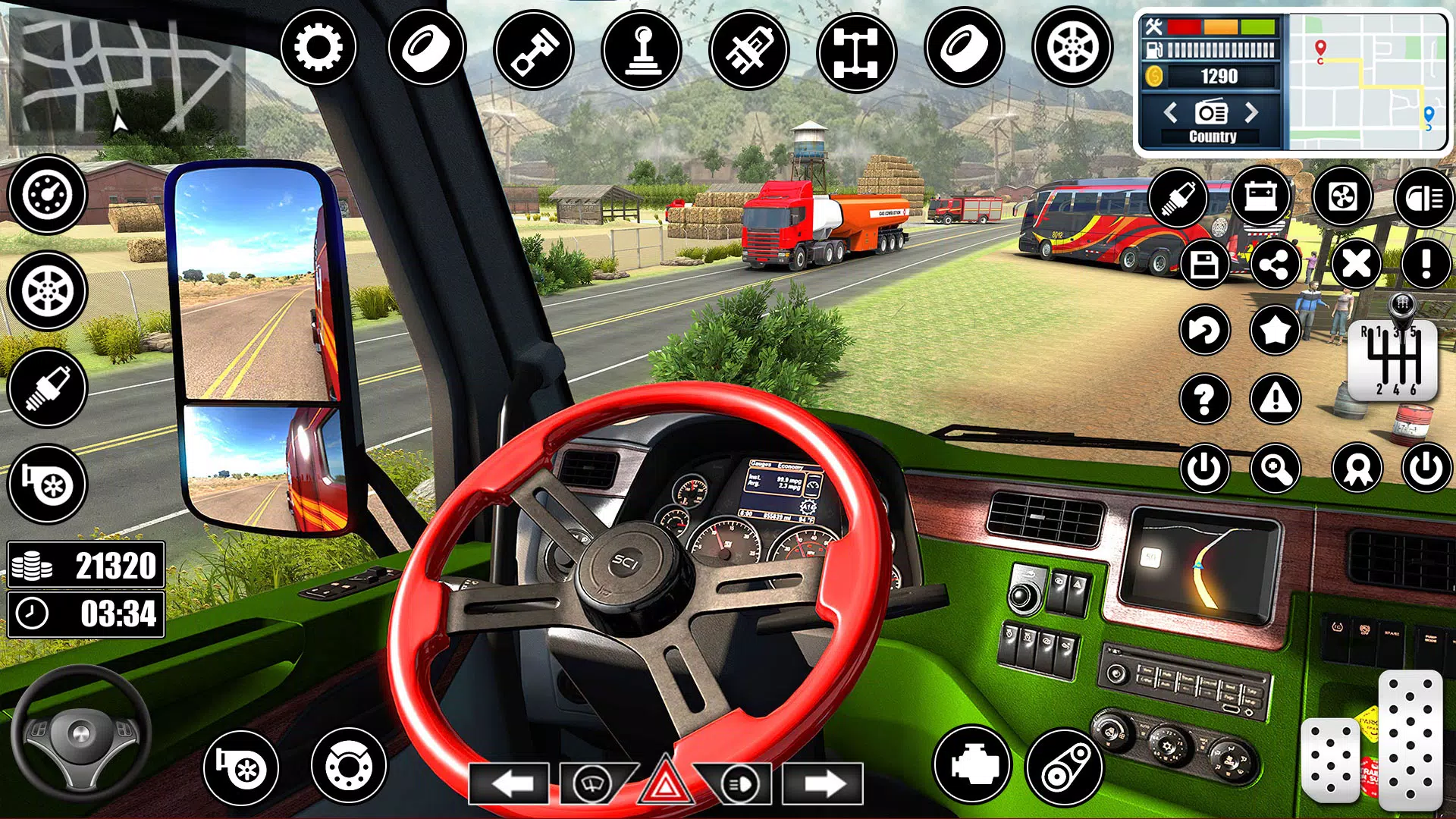 Coach Bus Driving Simulator ကိုဖန်သားပြင်2