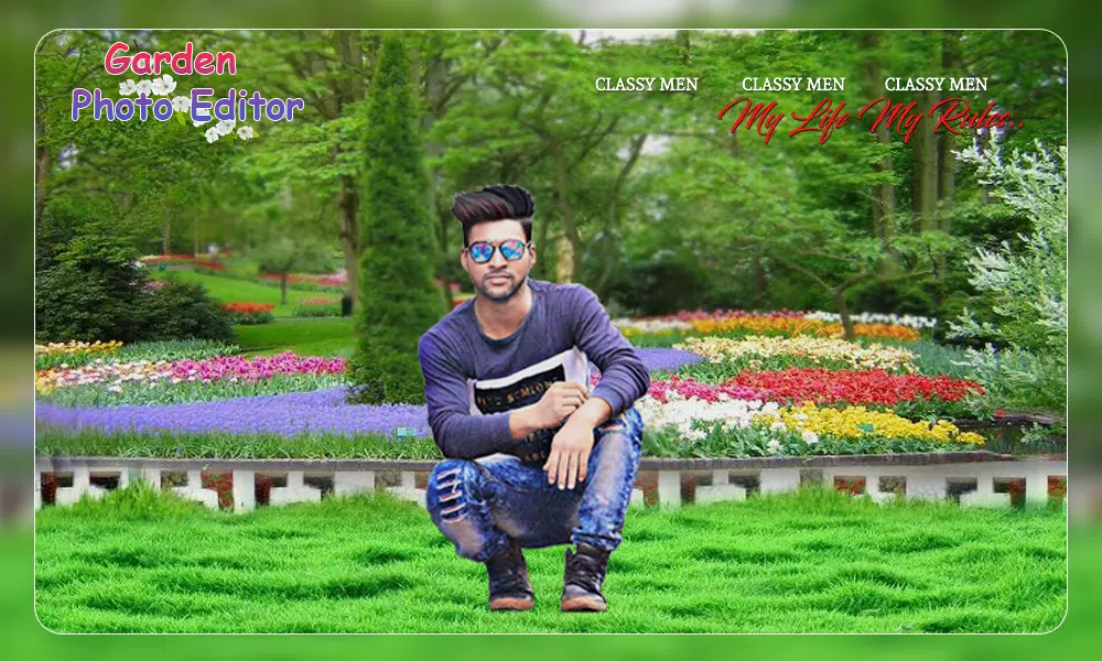 Garden Photo Frame Editor应用截图第4张