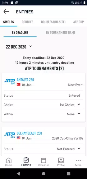 ATP PlayerZoneスクリーンショット3