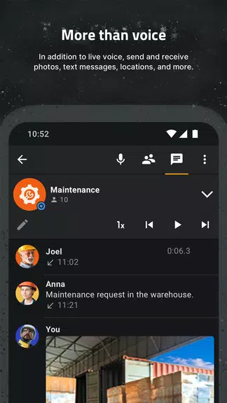 Zello PTT Walkie Talkie screenshot 1