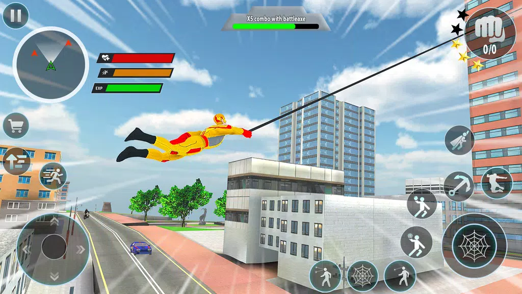 Police Robot Rope Hero Game 3d屏幕截圖3