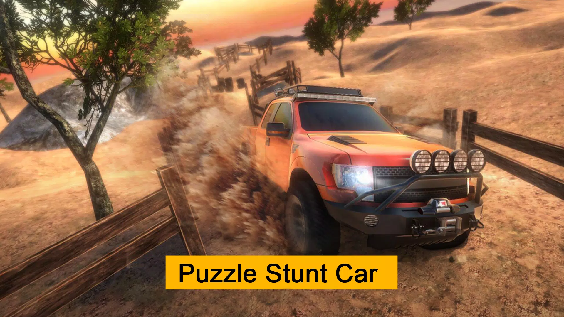 Puzzle Stunt Car屏幕截圖1