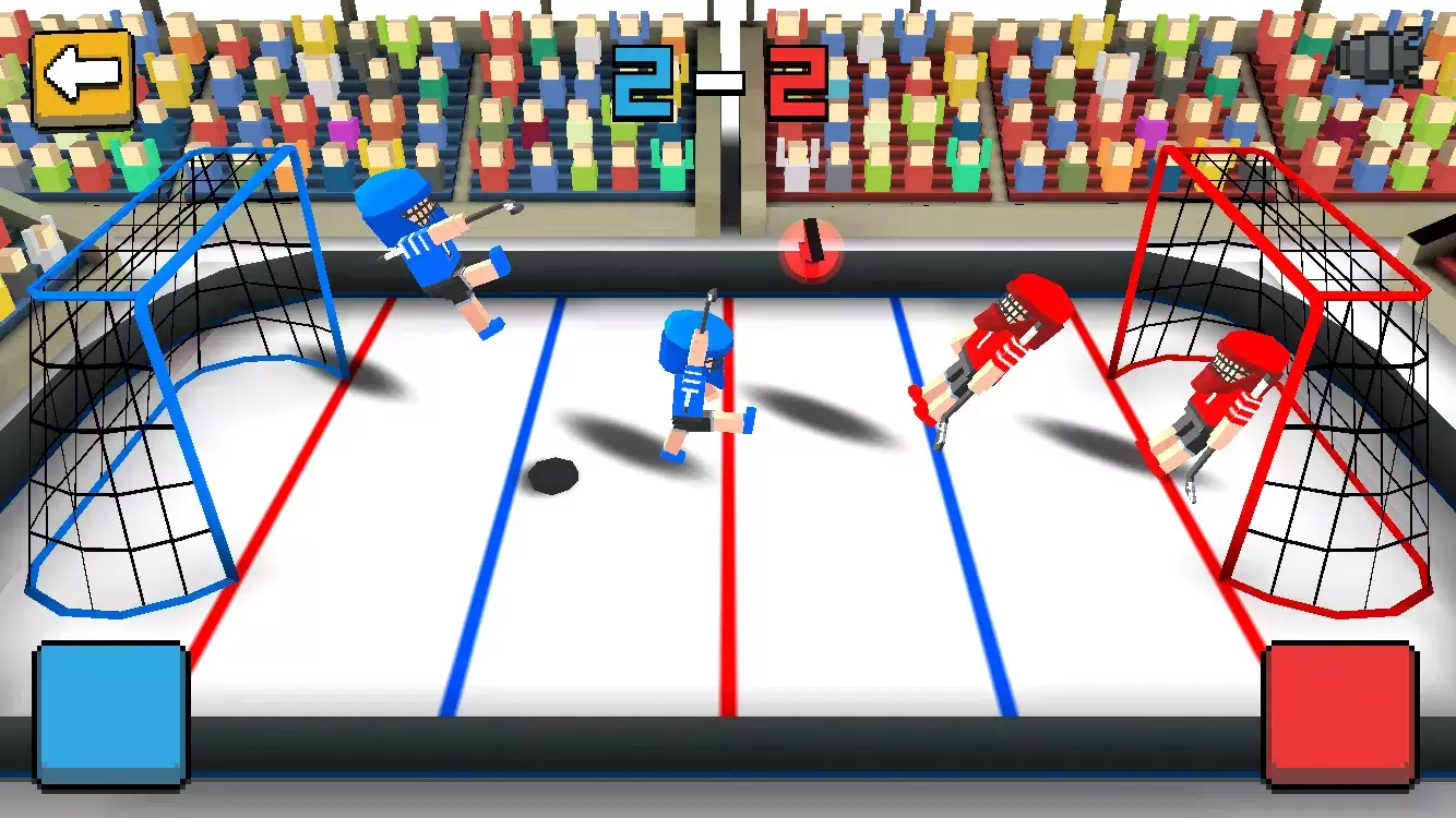 Cubic Hockey 3D ကိုဖန်သားပြင်4