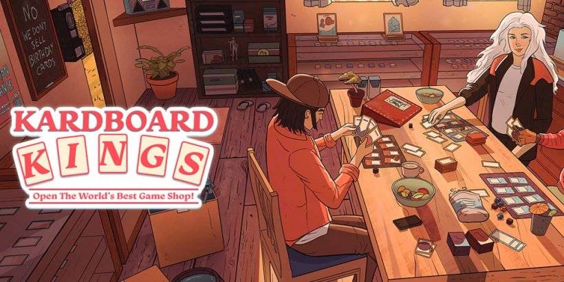 Mit Kardboard Kings können Sie Kunden in Ihrem eigenen Kartenladen servieren oder abreißen, ab sofort auf Crunchyroll Game Vault