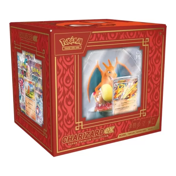 Charizard Ex PremiumPokémonTCGBox今天在亚马逊上下降到50美元