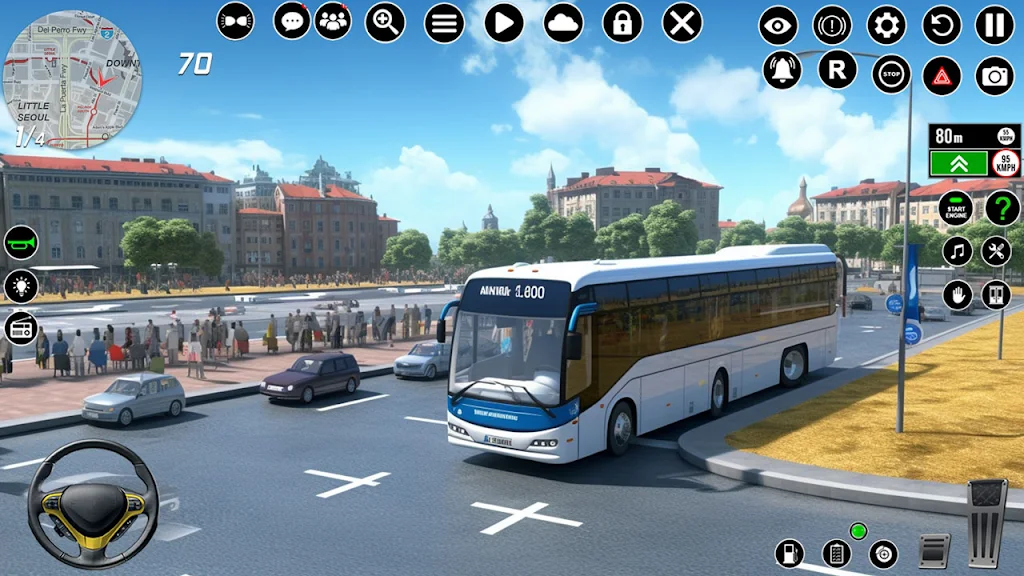 Indian Bus Driver: Bus Game 스크린 샷 4