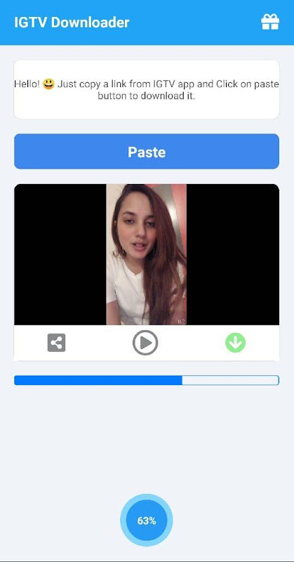 IGTV Video Downloader Capture d’écran1