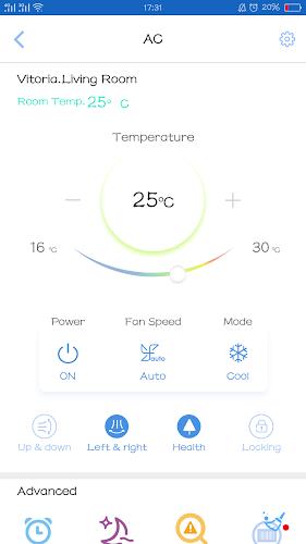 ภาพหน้าจอ HaierSmartAir2 3