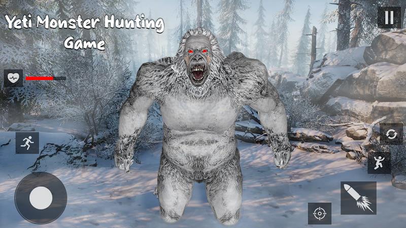 Bigfoot Yeti Hunt & Survival zrzut ekranu 3