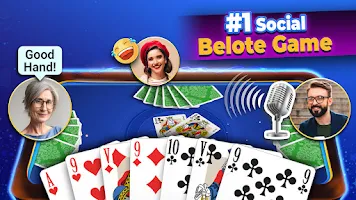 VIP Belote - Belote Online Скриншот 2