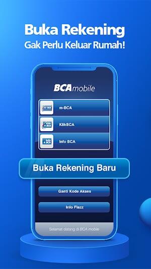 ภาพหน้าจอ BCA mobile 1