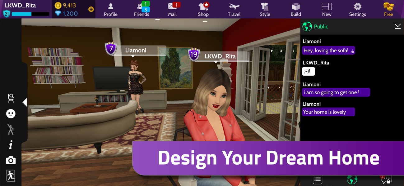 Screenshot Avakin Life 2