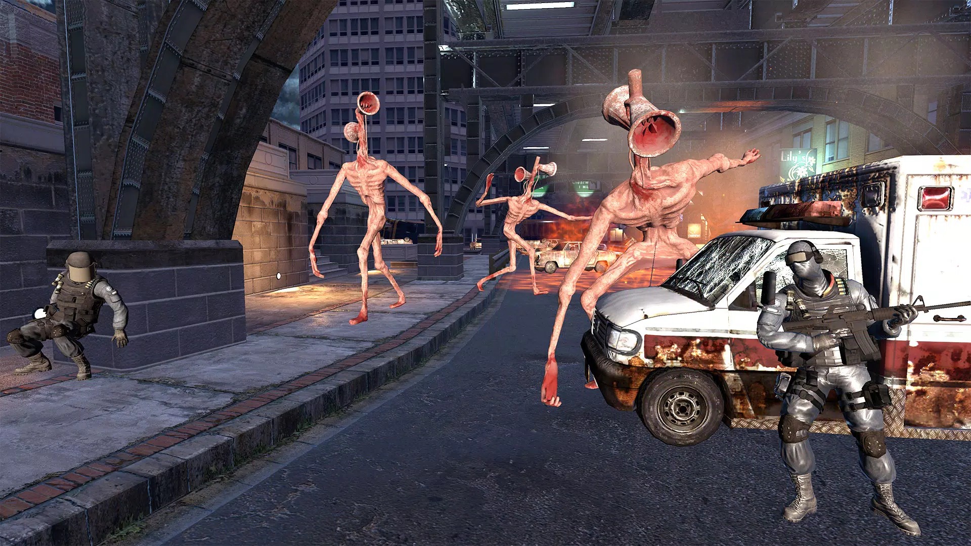 Siren Head City Escape Games screenshot 2