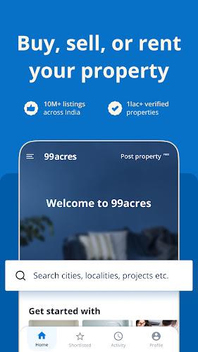 99acres Buy/Rent/Sell Propertyスクリーンショット1