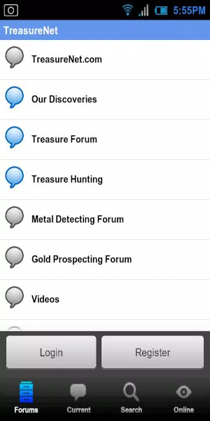 Screenshot TreasureNet Forum 2