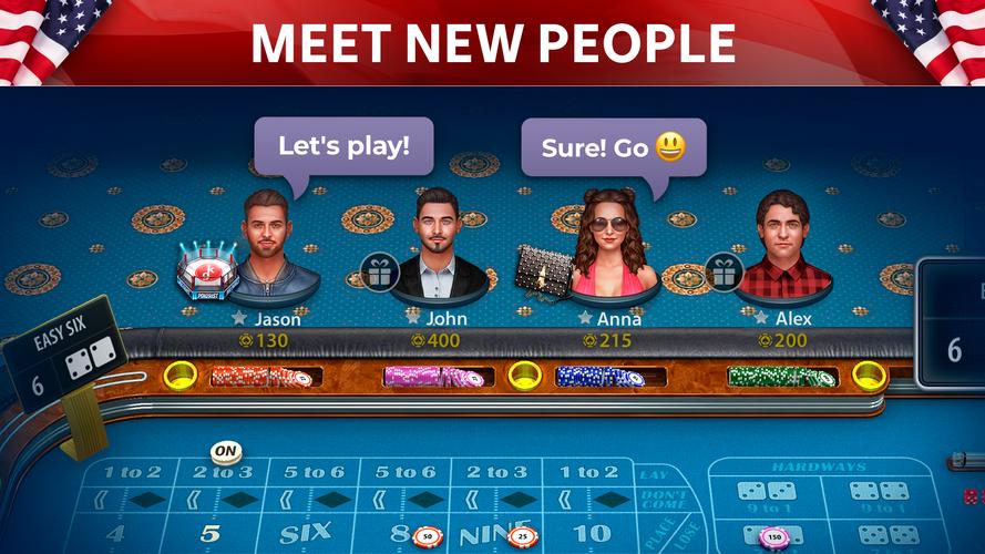 Vegas Craps by Pokerist应用截图第2张