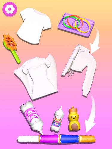 Tie Dye: T Shirt Design Games 스크린 샷 4