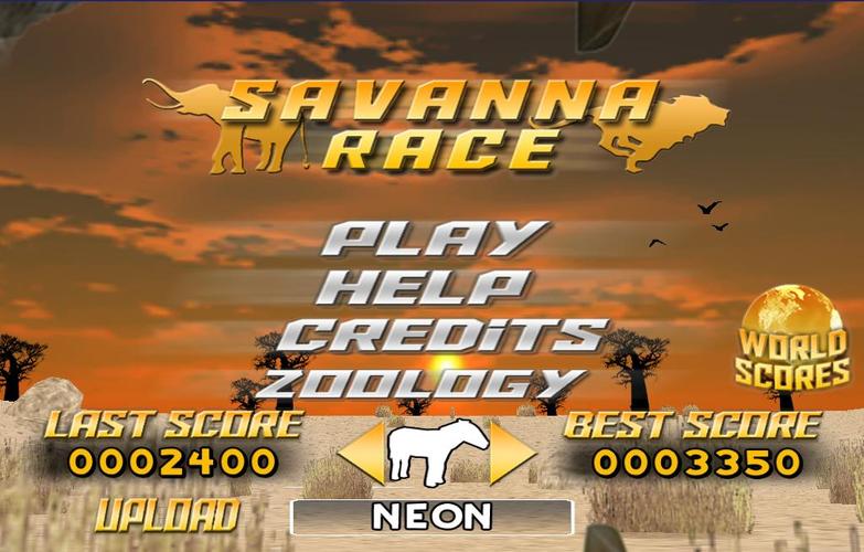 Savanna Race экрана 4