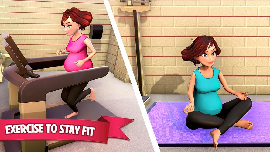 Pregnant Mom Simulator 3d screenshot 4