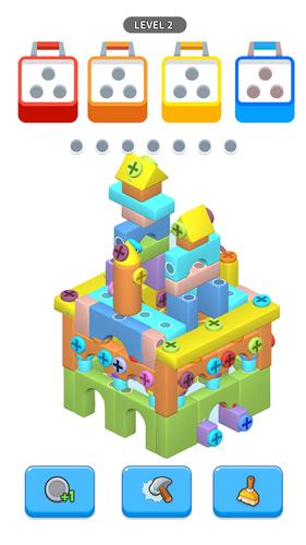 ภาพหน้าจอ Screw Away: 3D Pin Puzzle 2