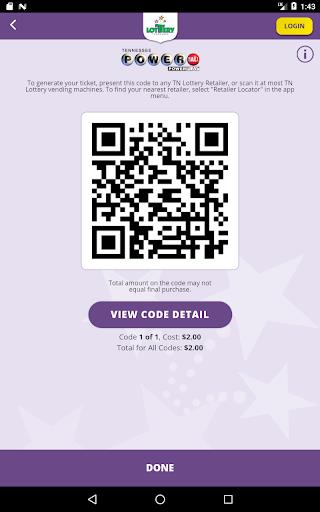 Tennessee Lottery Official App screenshot 2