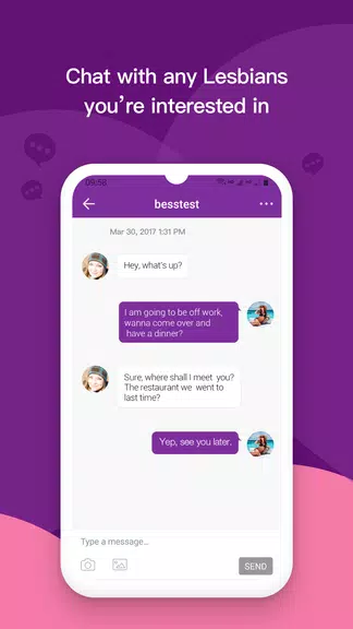 Les: Lesbian Dating & Chat App屏幕截圖4