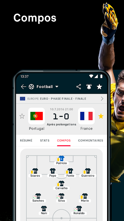 Flashscore - flash résultats ảnh chụp màn hình 3