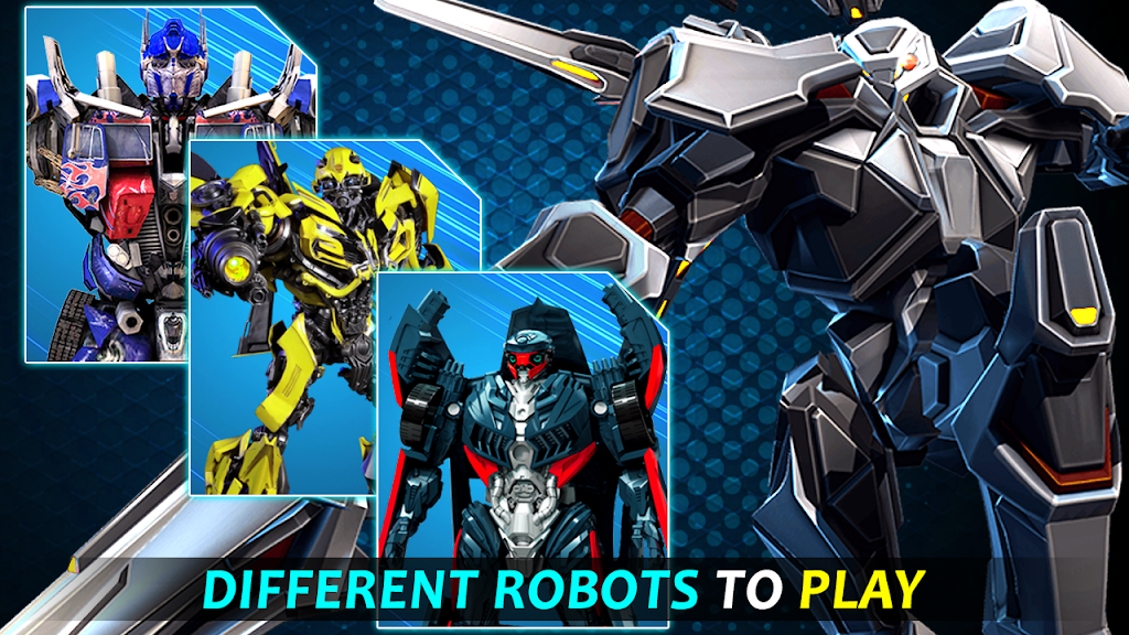 Futuristic Robot City Fighting 3D Game ảnh chụp màn hình 3