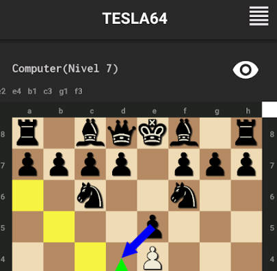 Screenshot Tesla64 Chess 2