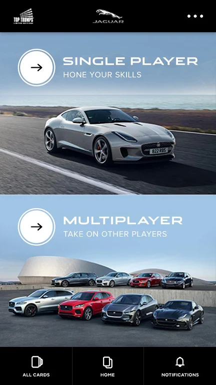 Jaguar Land Rover Top Trumps ekran görüntüsü 1