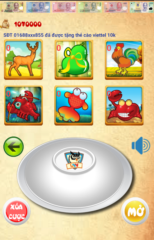 Game Bầu Cua ကိုဖန်သားပြင်2