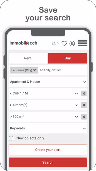 immobilier.ch स्क्रीनशॉट 3