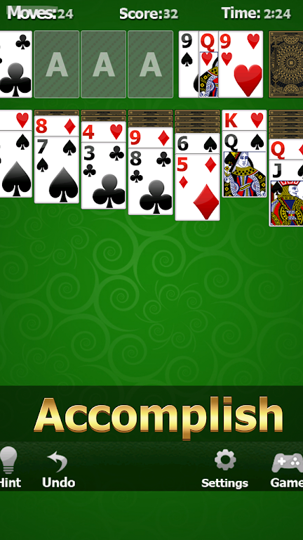Solitaire Free Cellスクリーンショット2