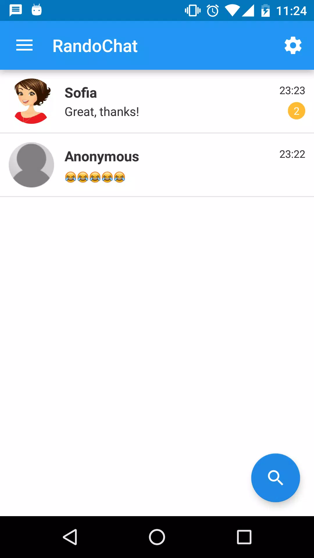 RandoChat screenshot 2
