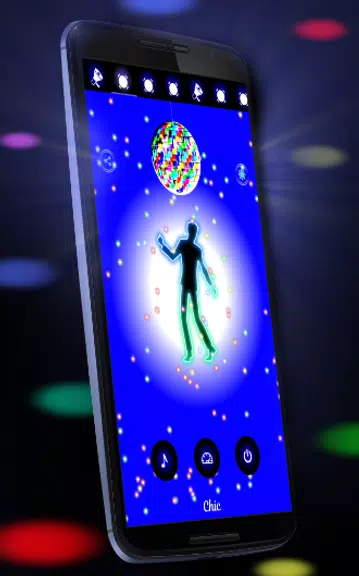 Disco Light: Flashlight with S Screenshot 1