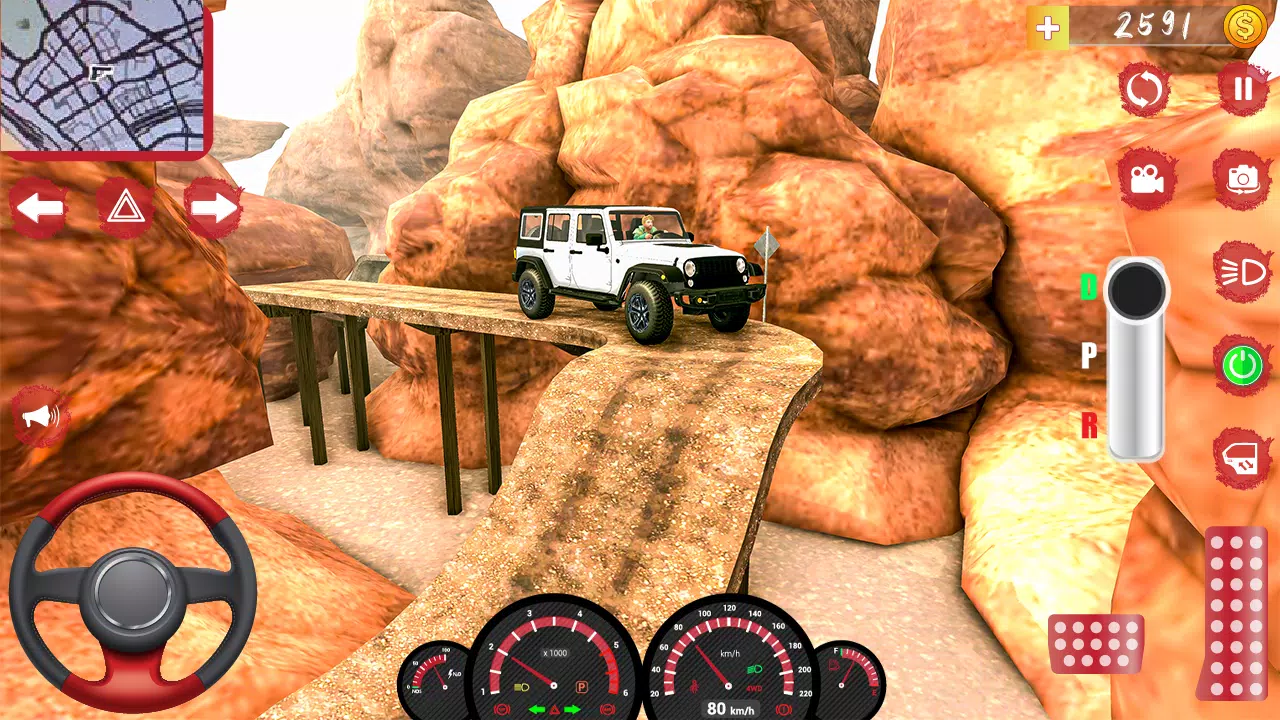 Mud Jeep Mud Driving Simulator स्क्रीनशॉट 4