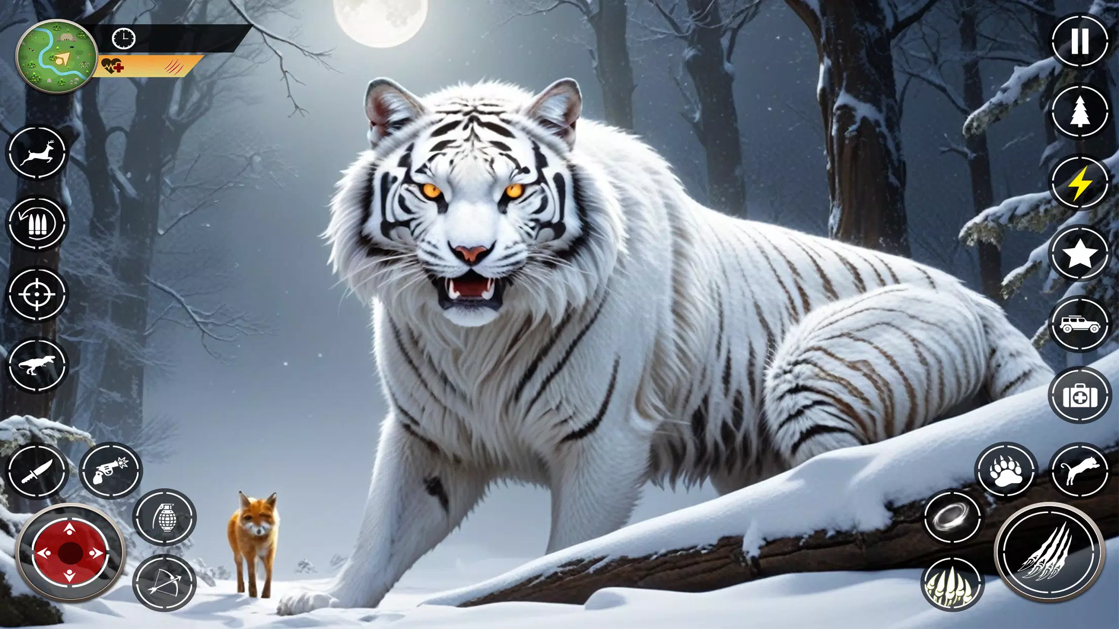 Snow Tiger Family Simulator 3D ကိုဖန်သားပြင်3